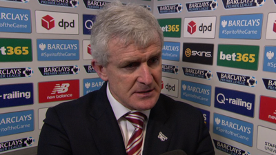 Stoke 3-1 Norwich: Mark Hughes says Potters exceeding expectations