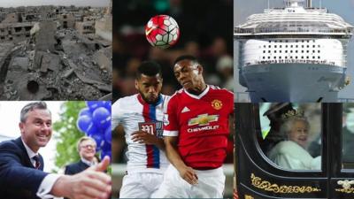 Five things to look out for this week, from the Queen's Speech to the FA Cup Final, via talks on Syria and the maiden voyage of the world's largest cruise ship.