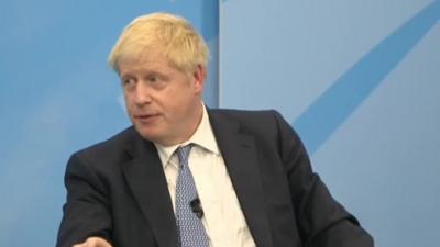 In an interview broadcast on Facebook Live, Boris Johnson said that he would make more housing available.