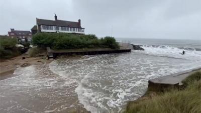 High tide at Brancaster