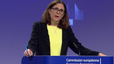 European Union Trade Commissioner Cecilia Malmstrom