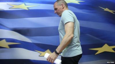 Greek finance minister Yanis Varoufakis