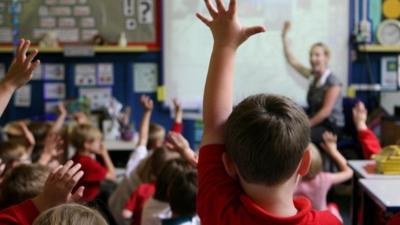 primary school classroom