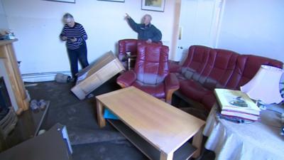 Corbridge B&B wrecked by floods