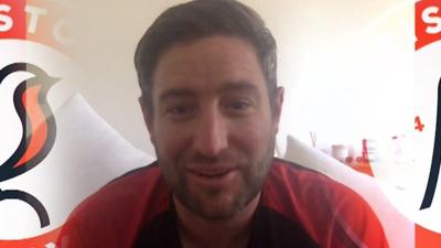 Bristol City boss Lee Johnson