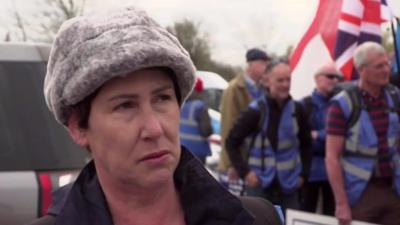 Brexit supporters on the March to Leave campaign are reaching Westminster. We met them during the journey.