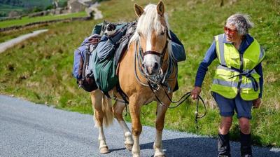 Jane Dotchin, Diamond the pony and Dinky the dog