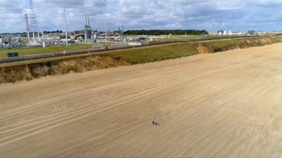 Sandscaping at Bacton