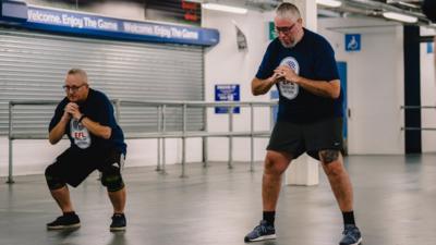 FIT Bluebirds members are put through their paces