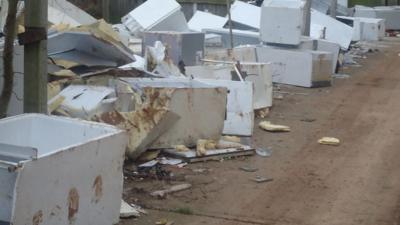 Fridges dumped in Birmingham