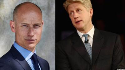 Stephen Kinnock and Jo Johnson