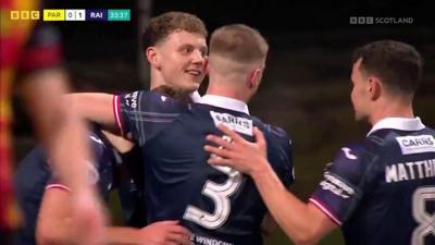 Euan Murray scores for raith