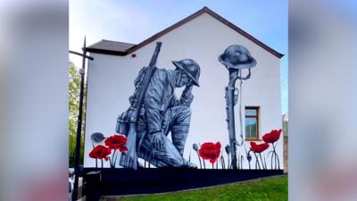 Abertillery war mural