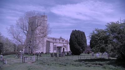 Church in village of Whaddon, Buckinghamshire