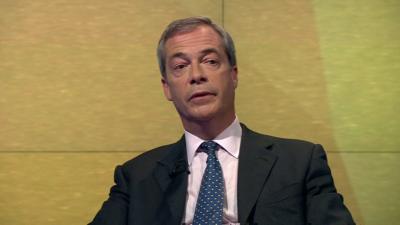 UKIP leader Nigel Farage