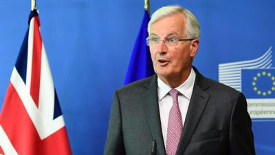 "We must start negotiating seriously", the European Union's chief negotiator says.