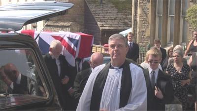 Raymond Burrows funeral