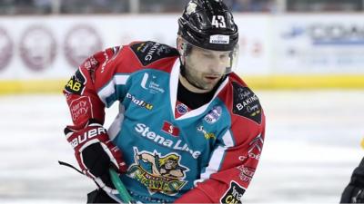 Belfast Giants player-coach Derrick Walser