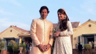 Imran Khan and Reham Khan