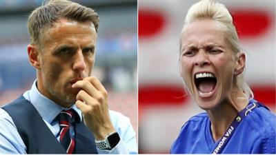 Phil Neville & Shelley Kerr