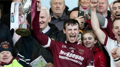 Cushendall lift the cup