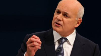 Iain Duncan Smith, Work and Pensions Secretary