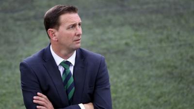 Northern Ireland manager Ian Baraclough