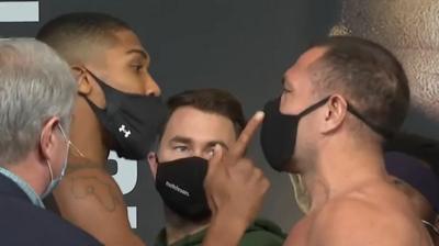 Anthony Joshua and Kubrat Pulev