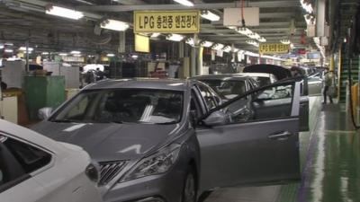 Hyundai production line