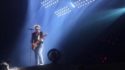 Bruno Mars at the Barclaycard Arena