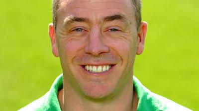 London Irish assistant coach Clark Laidlaw