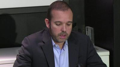 The CEO of Smartmatic, Antonio Mugica - 2 August 2017