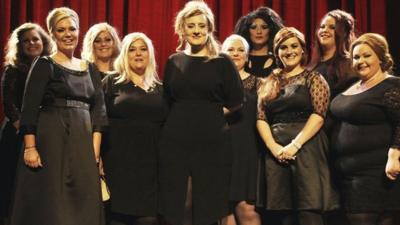 Adele and impersonators