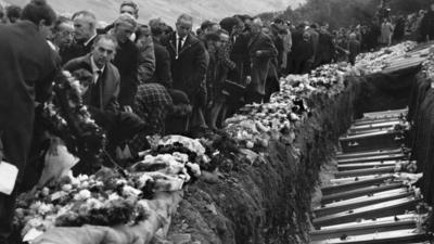 David Evans was the first to call the emergency services to the scene of the Aberfan disaster.