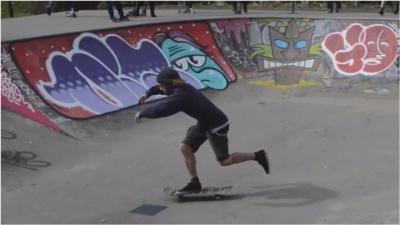 A group of youngsters have worked with skateboarders and graffiti artists to give their ramps in Newcastle's Exhibition Park a paint job.