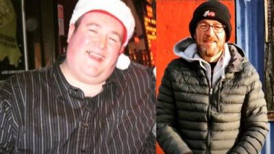 Phil Kayes before and after weight loss