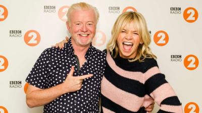 Chris Evans and Zoe Ball