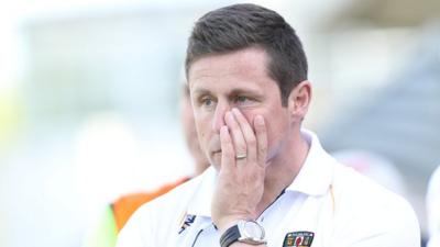 Antrim joint manager Gearoid Adams