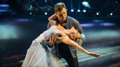 Pasha and Ashley dancing in 2019 Strictly competition