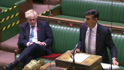 Rishi Sunak & Boris Johnson