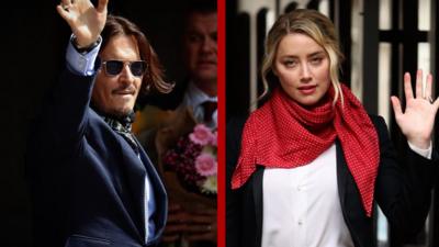 Johnny Depp and Amber Heard