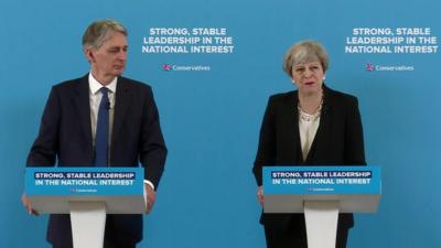 Theresa May and Philip Hammond