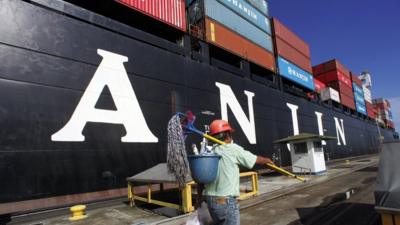 Hanjin vessel