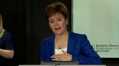 First Minister Nicola Sturgeon