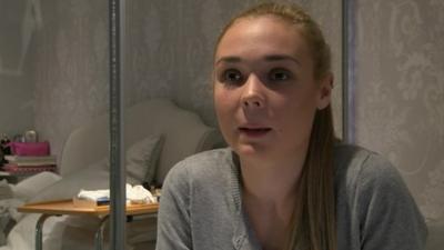 Hannah Lindley says she faces a 'death sentence'