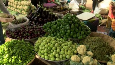 vegetables on sale