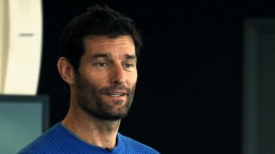 Former F1 driver Mark Webber