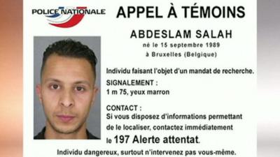 Salah Abdeslam, wanted in relation to the Paris attacks