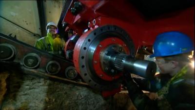 Highways England team repairing the Bascule Bridge in Lowestoft