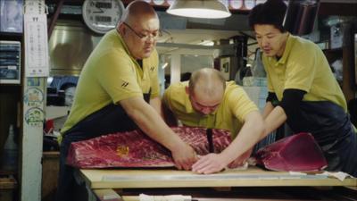 Tsukiji fish market